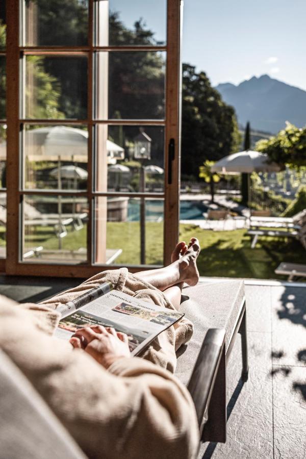 Huber Unterm Baum Lägenhet Lagundo Exteriör bild
